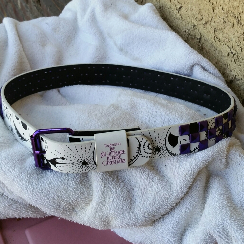belt "nightmare before xmas"